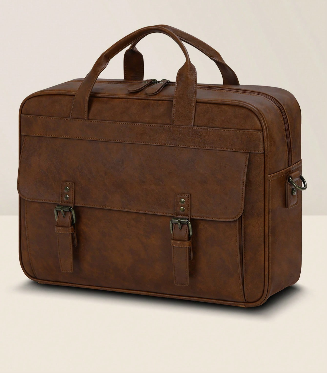 Leather Classic Strap - Vintage Leather Messenger Bag For Men,