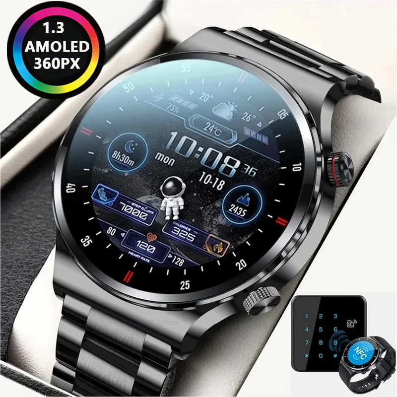 Smartwatch Face - GPS ECG+PPG Bluetooth Call Smart Watch
