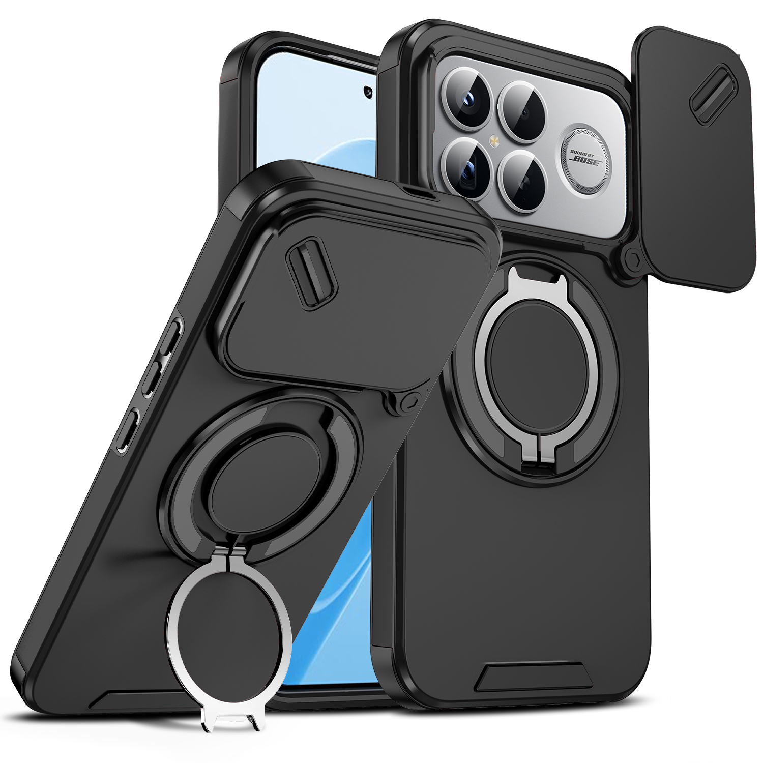 Magnetic Charging Stand - Magnetic Wireless Charging Ring Stand Phone