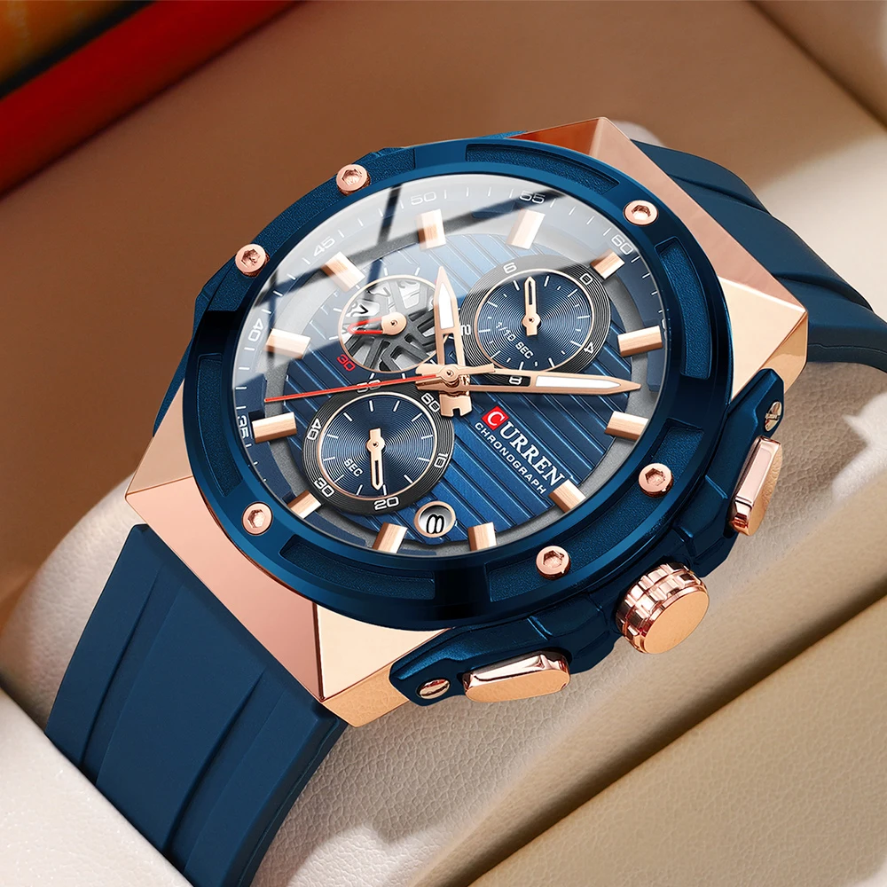 Smartwatch Guess - CURREN Fashionable Sports Multifunctional Chronograph Quartz