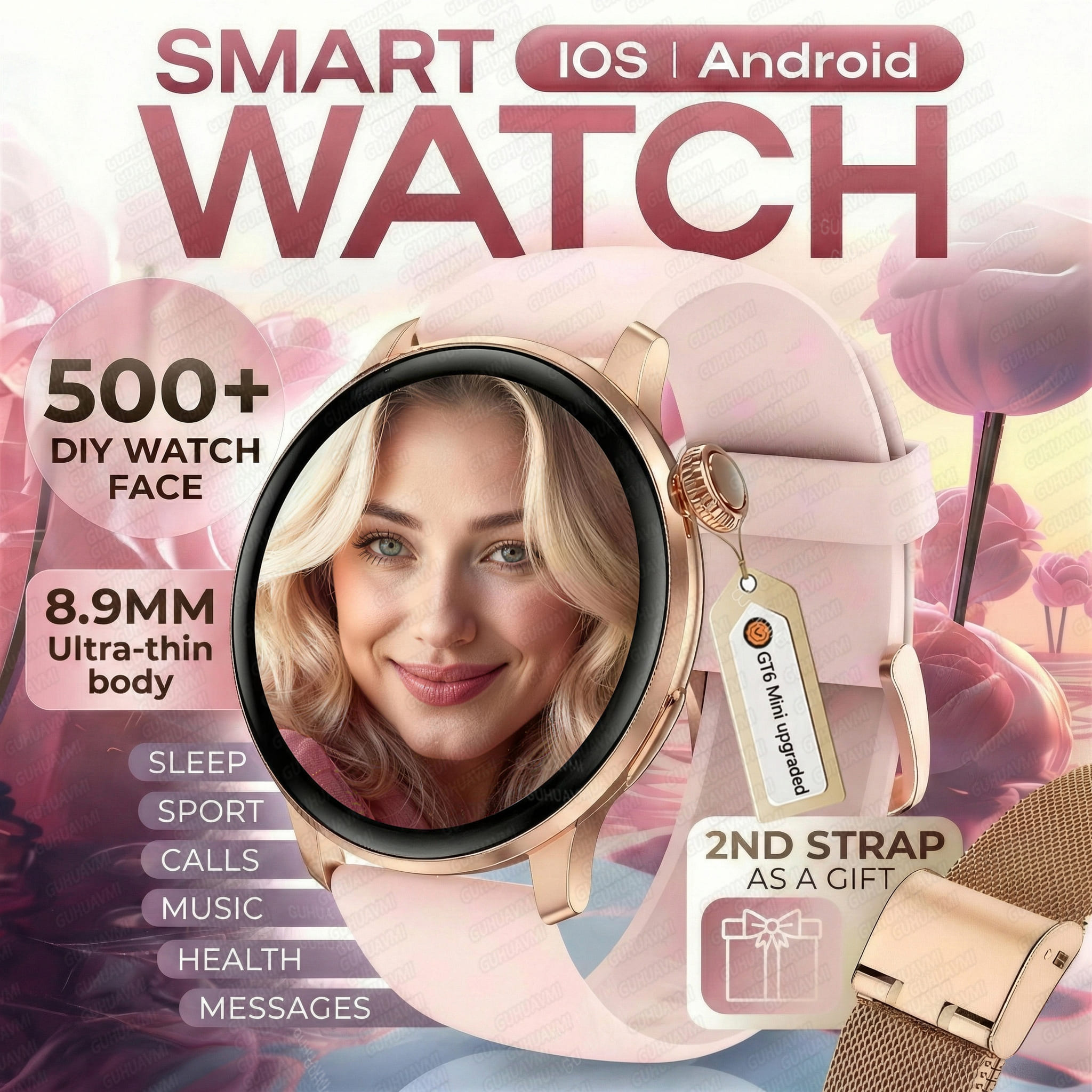 Smartwatch Face - 2026New Smart Watch Women 1.43