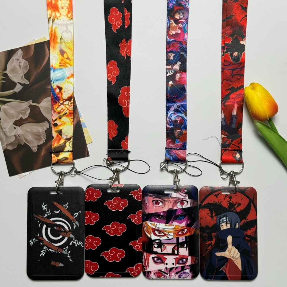 Rugged Sport Strap - Credential Holder Japanese Anime Lanyards for