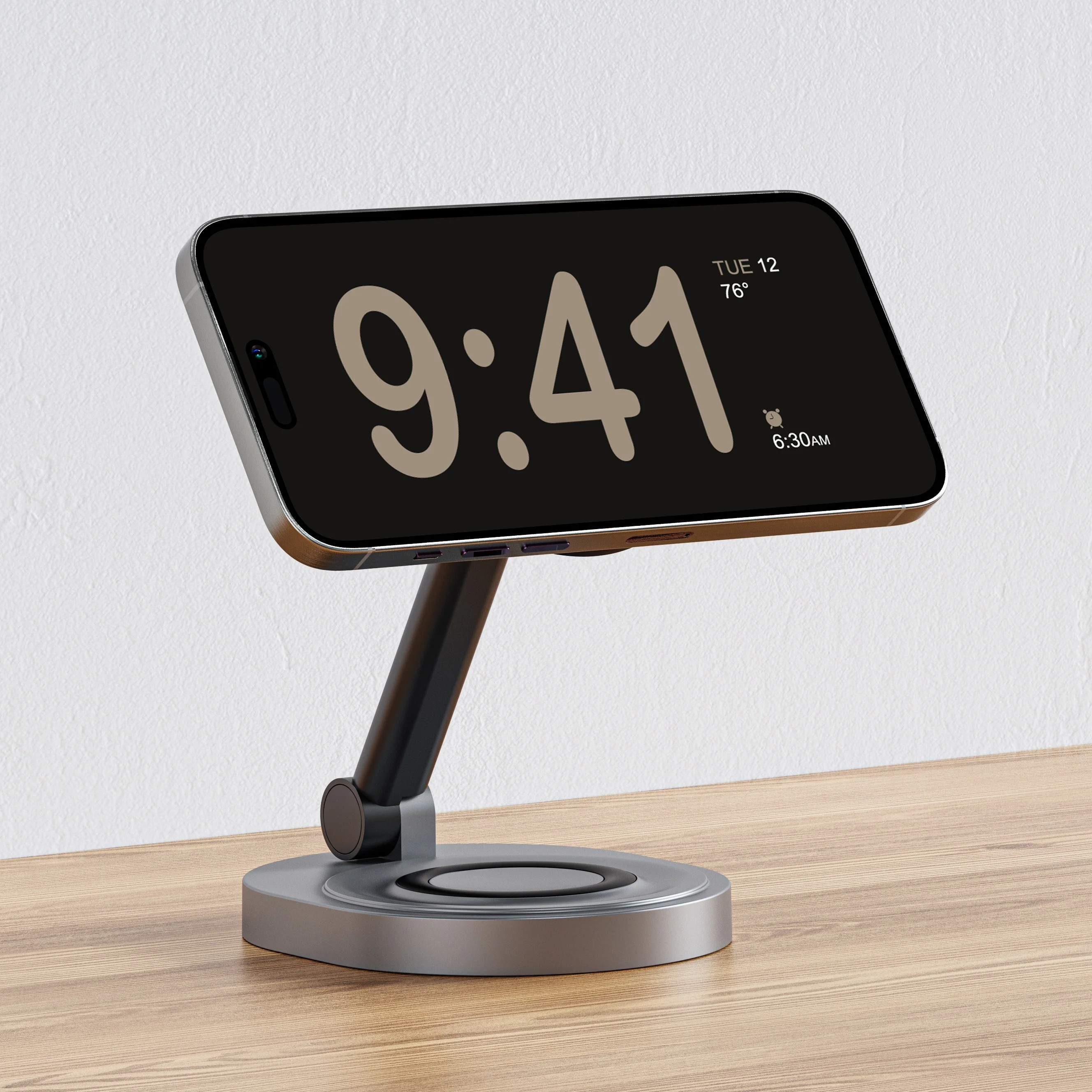 Magnetic Charging Stand - 2 In 1 Magnetic Wireless Charger