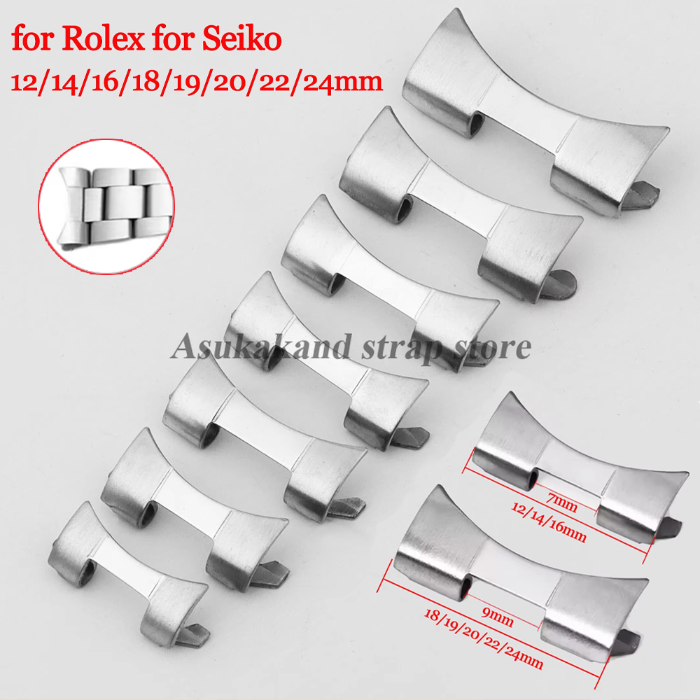 2pcs 12/14/16/18/19/20/22/24mm – обзор и цена Watch Band Connector