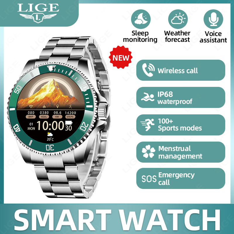 LIGE 2026 Smart Watch Sport Fi – обзор и цена Android Smartwatch Accessories