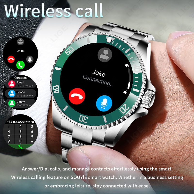 LIGE 2026 Smart Watch Sport Fi – обзор и цена Android Smartwatch Accessories