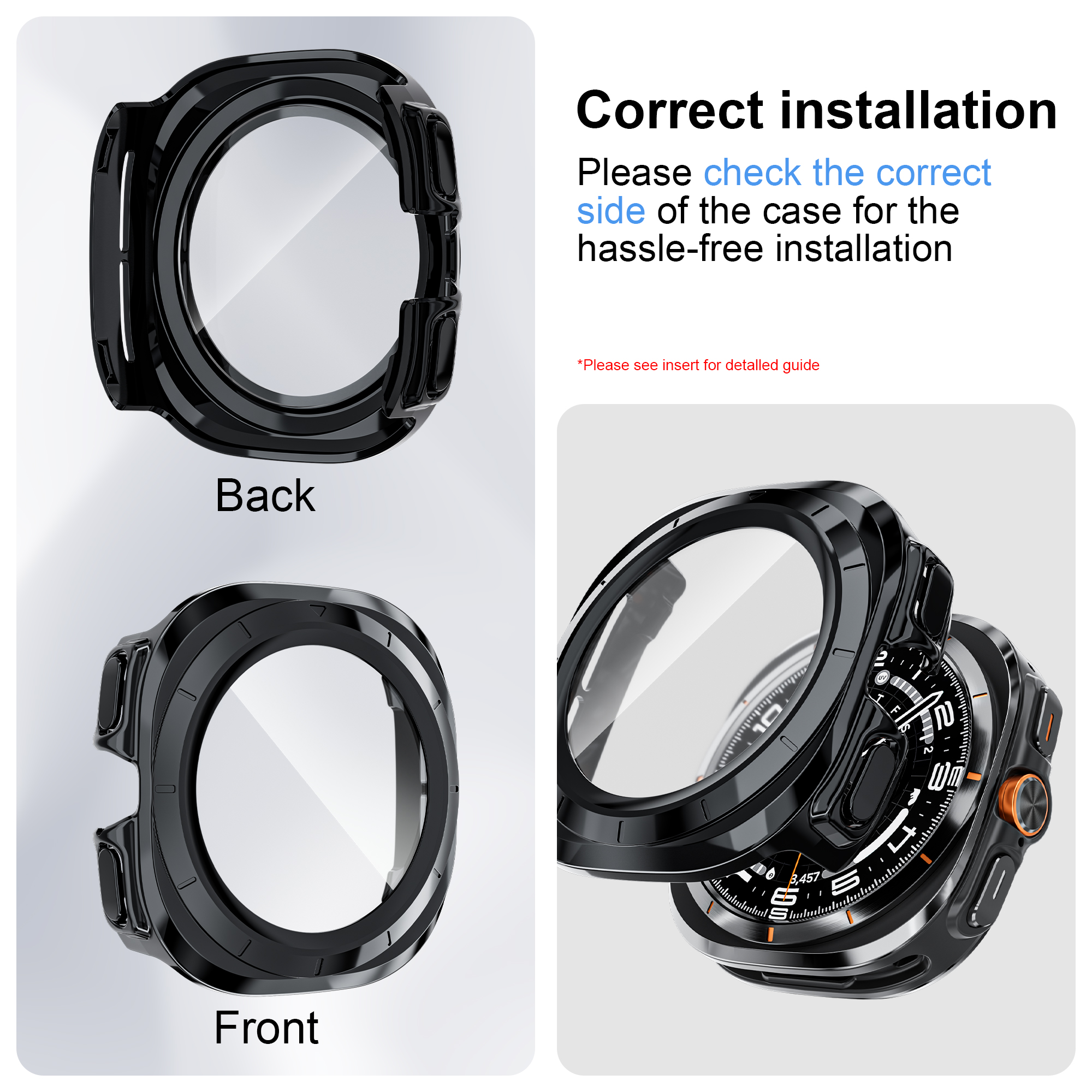 Case for Samsung Galaxy Watch  – обзор и цена Samsung Smartwatch Accessories