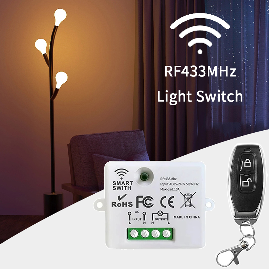 RF 433MHz Wireless Remote Cont – обзор и цена Smart Accessories