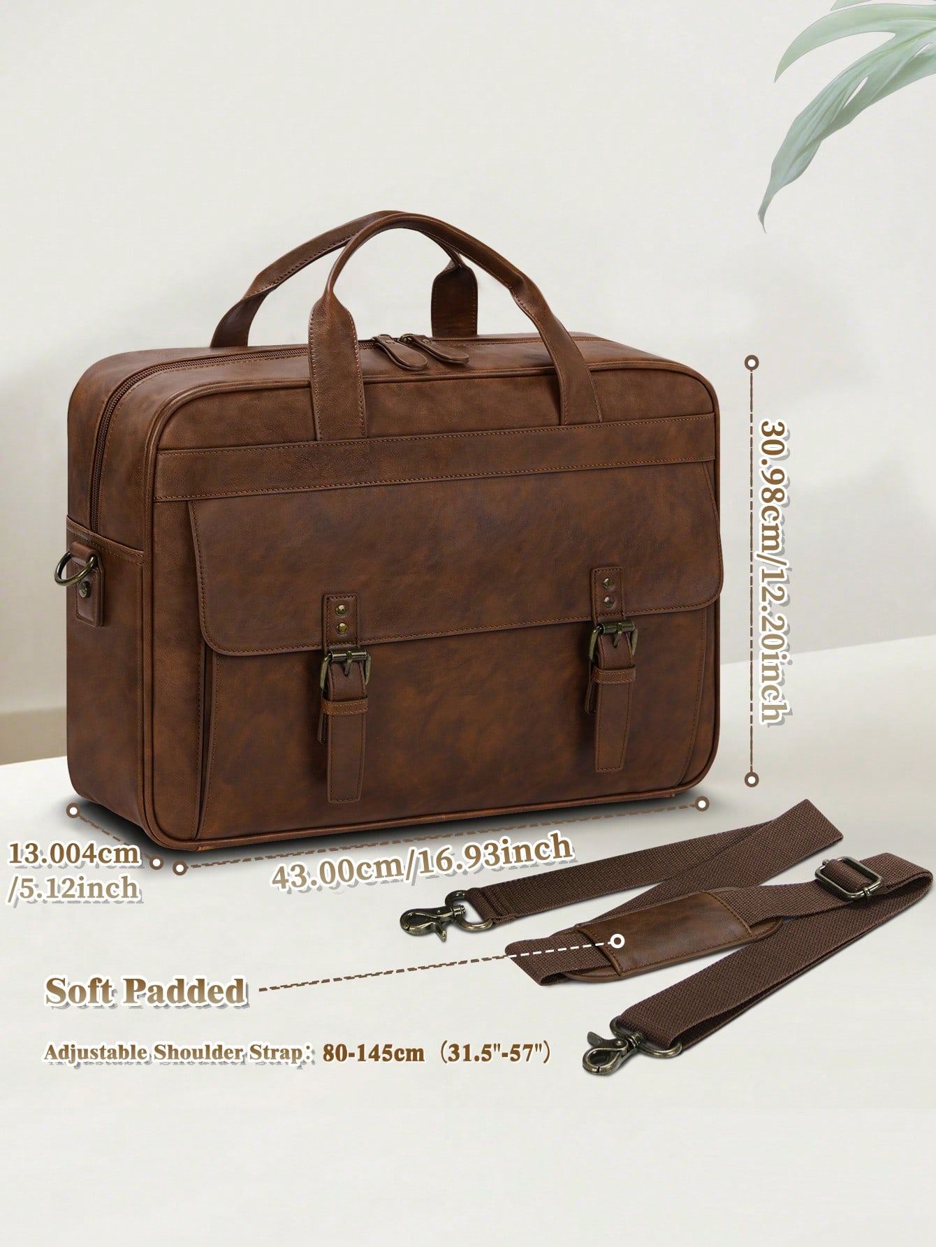 Vintage Leather Messenger Bag  – обзор и цена Leather Classic Strap