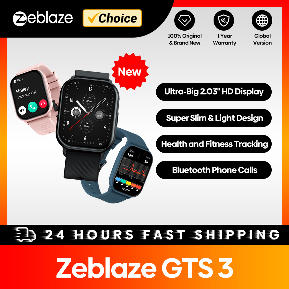 New Zeblaze GTS 3 Voice Callin – обзор и цена Smartwatch Face