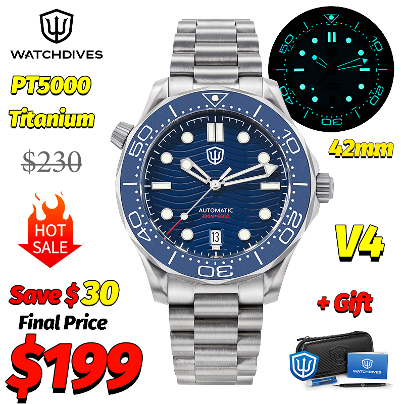 Watchdives WD007 V4 007 NTTD M – обзор и цена Accessories With Watch