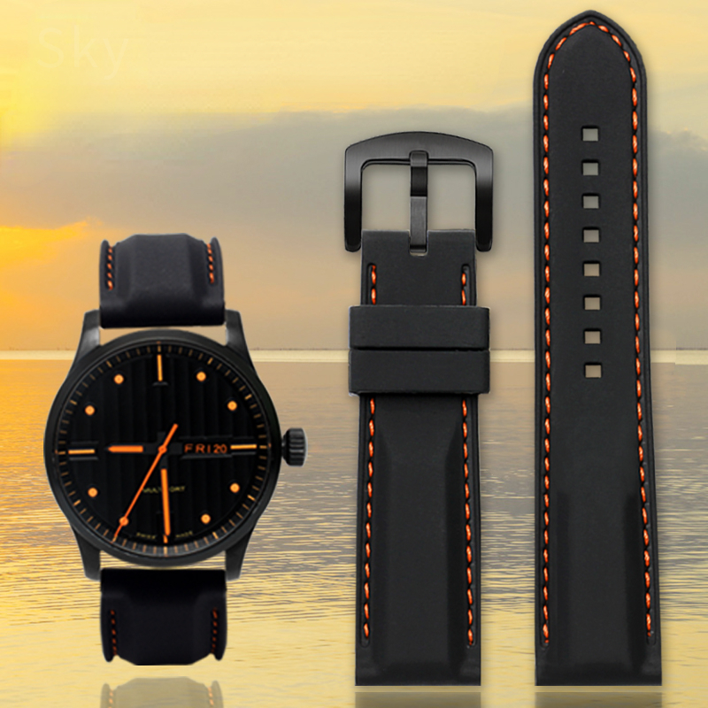 Watch Strap Men 'S Silicone Wa – обзор и цена Fossil Smartwatch Accessories