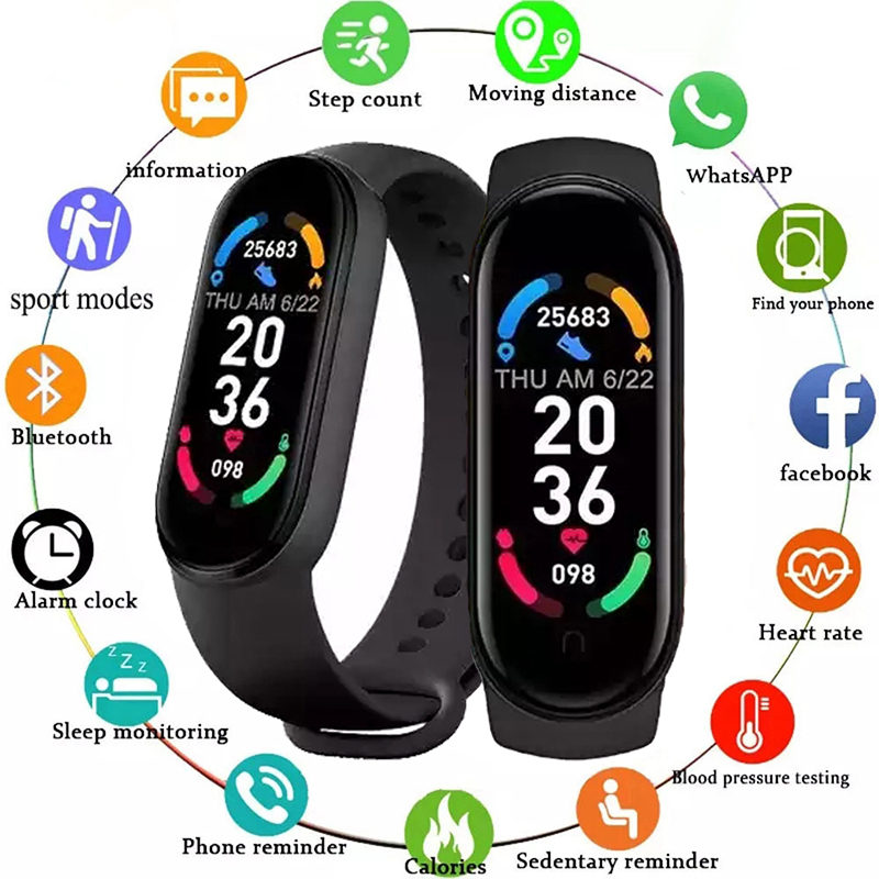 M6 Smart Watch Men Women Fitne – обзор и цена Android Smartwatch Accessories