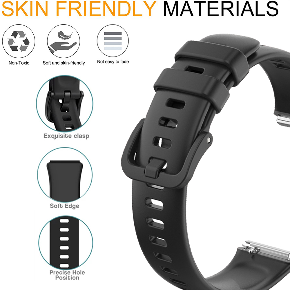 Soft Silicone Strap for Huawei – обзор и цена Silicone Band Replacement