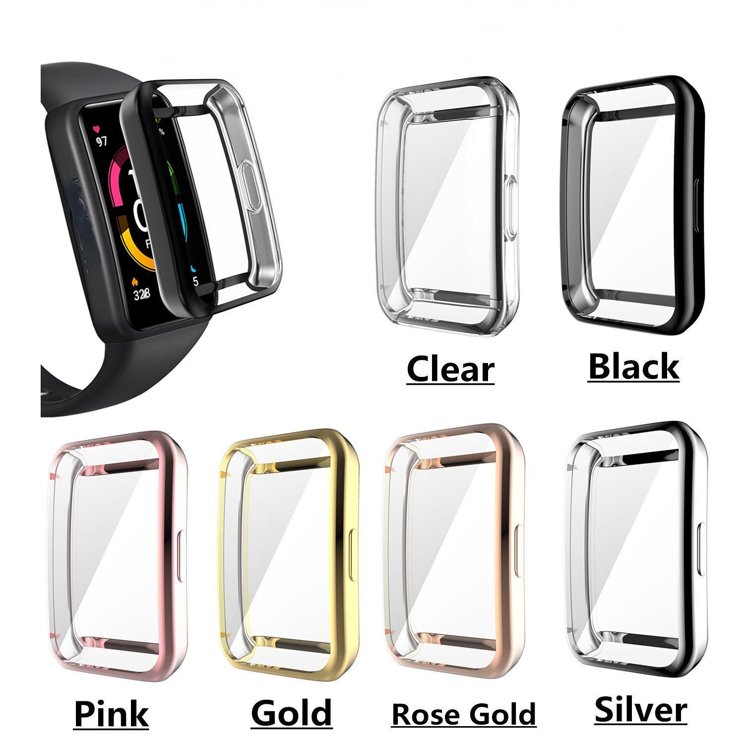 Soft Silicone Strap for Huawei – обзор и цена Silicone Band Replacement