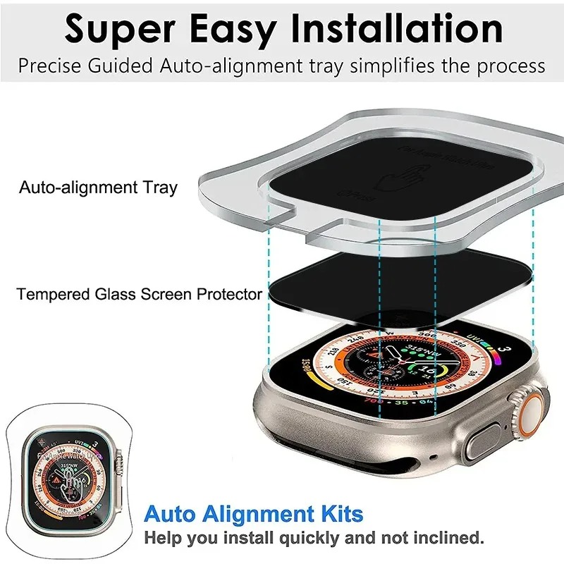 Tempered Glass for Apple Watch – обзор и цена Watch Face Protector