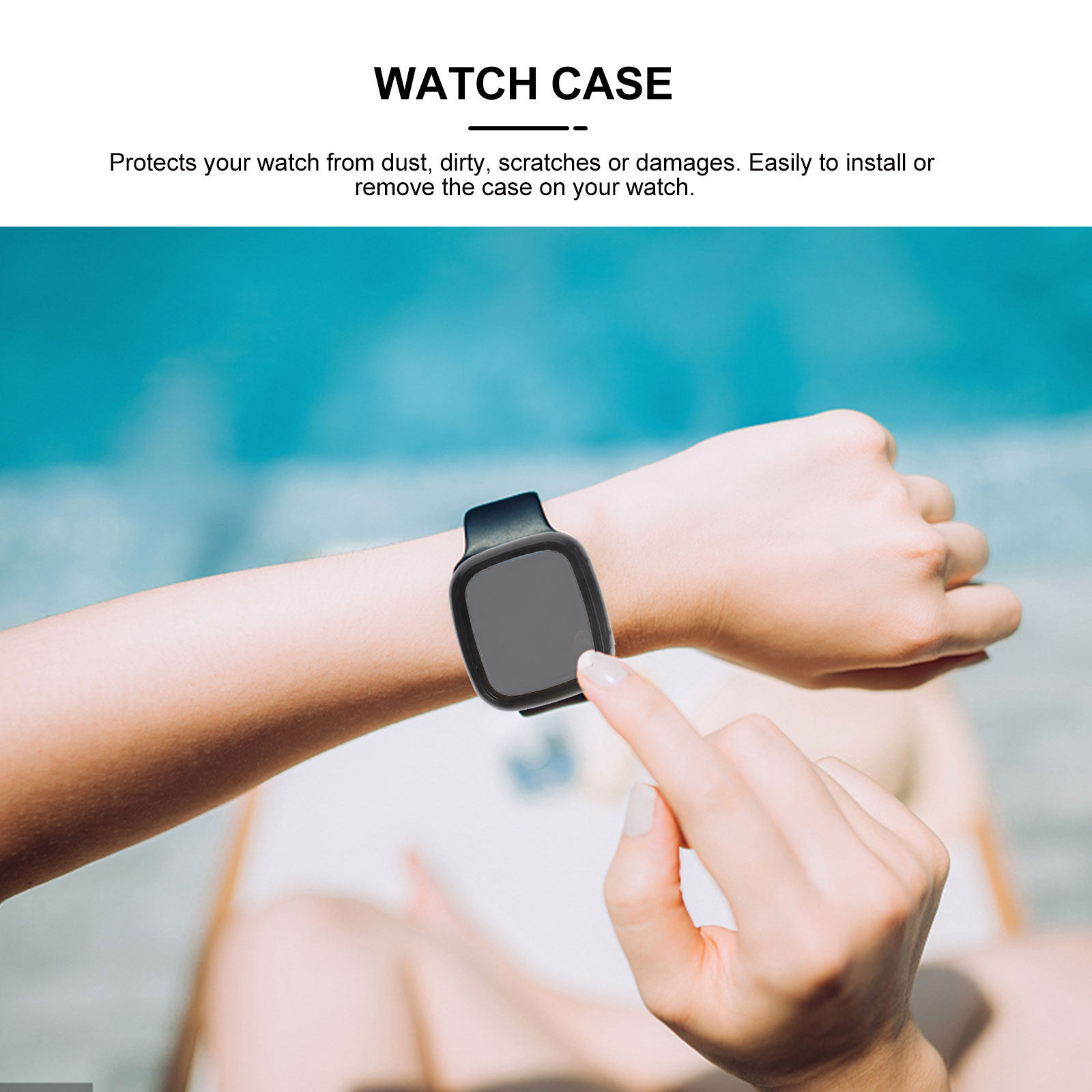 2Pcs Children's Watch Case Pc  – обзор и цена Smartwatch Case
