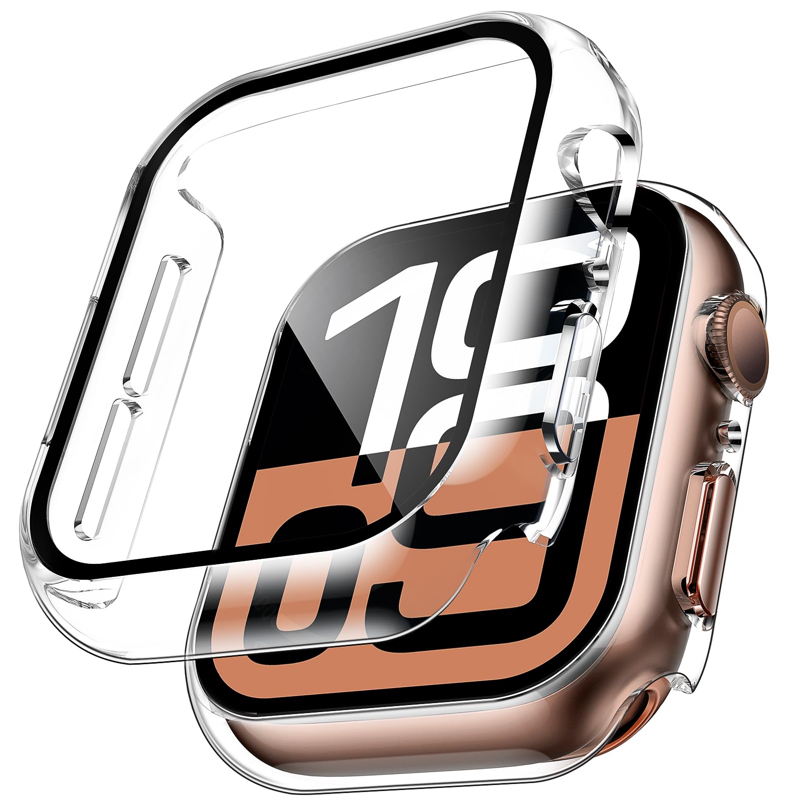 2pcs Tempered Glass Case For A – обзор и цена Smartwatch Case