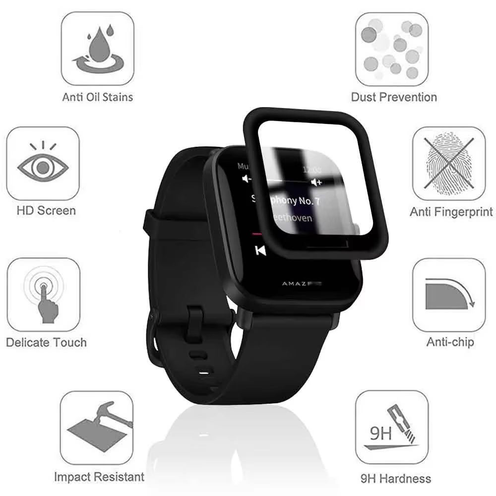 1-6 PCS Screen Protector Film  – обзор и цена Watch Face Protector