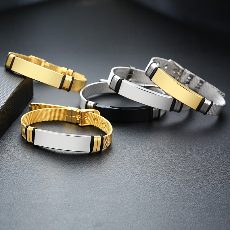 Vnox Mens Stainless Steel Cust – обзор и цена Stainless Mesh Band