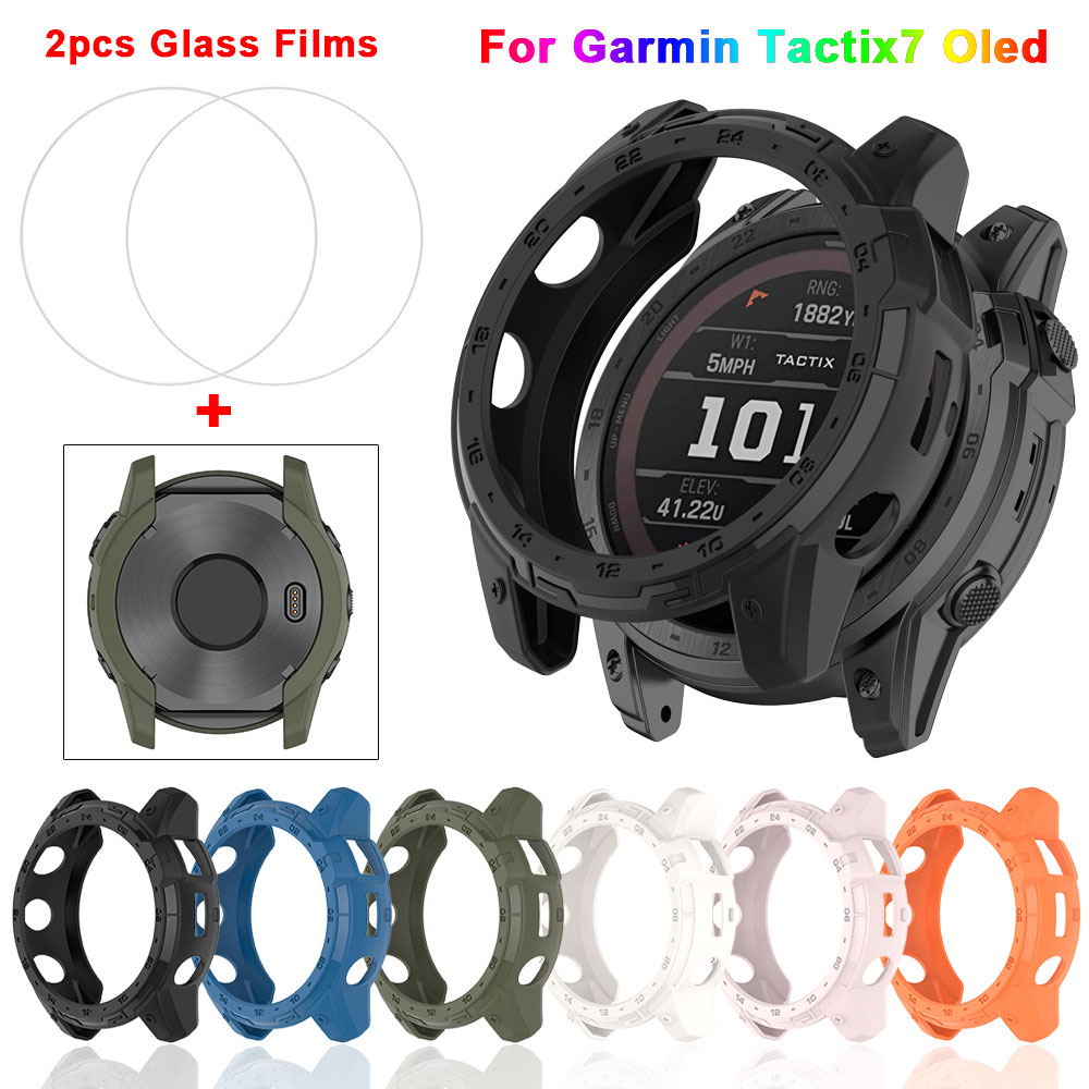 TPU Silicone Case + Tempered G – обзор и цена Android Smartwatch Accessories