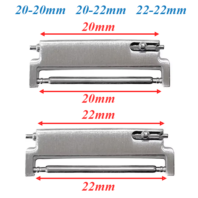 2pcs Watch Band Adapters 20mm  – обзор и цена Watch Band Connector