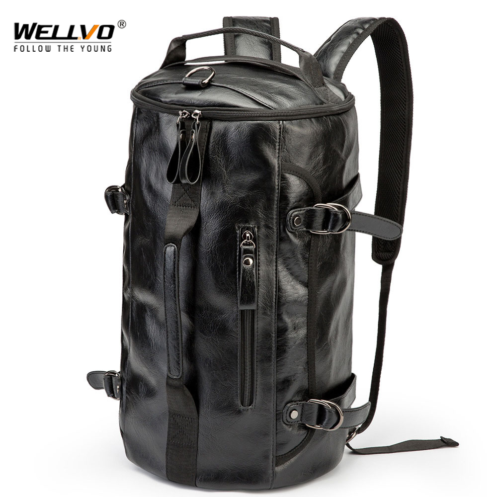 Men Leather Bucket Backpack Mu – обзор и цена Leather Classic Strap