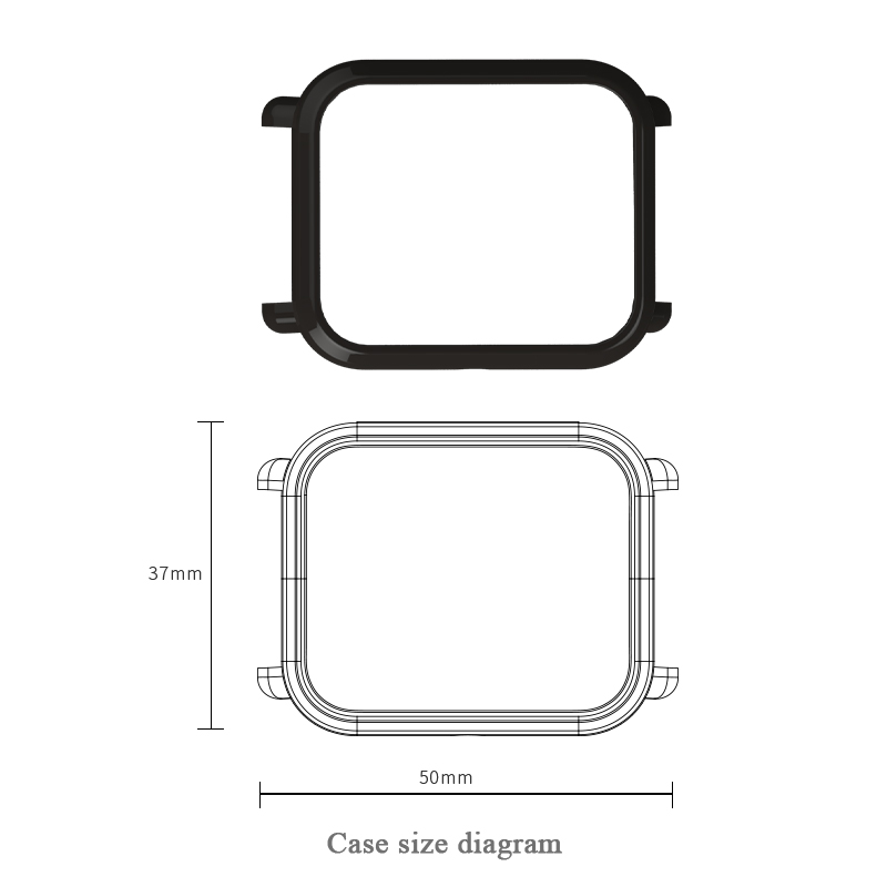 Case Cover for Amazfit Bip Ban – обзор и цена Silicone Band Replacement