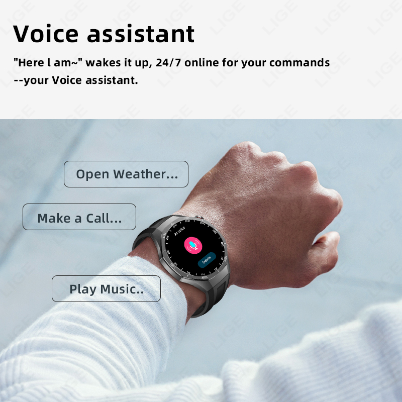 LIGE New ECG Monitor Watch Hea – обзор и цена Android Smartwatch Accessories