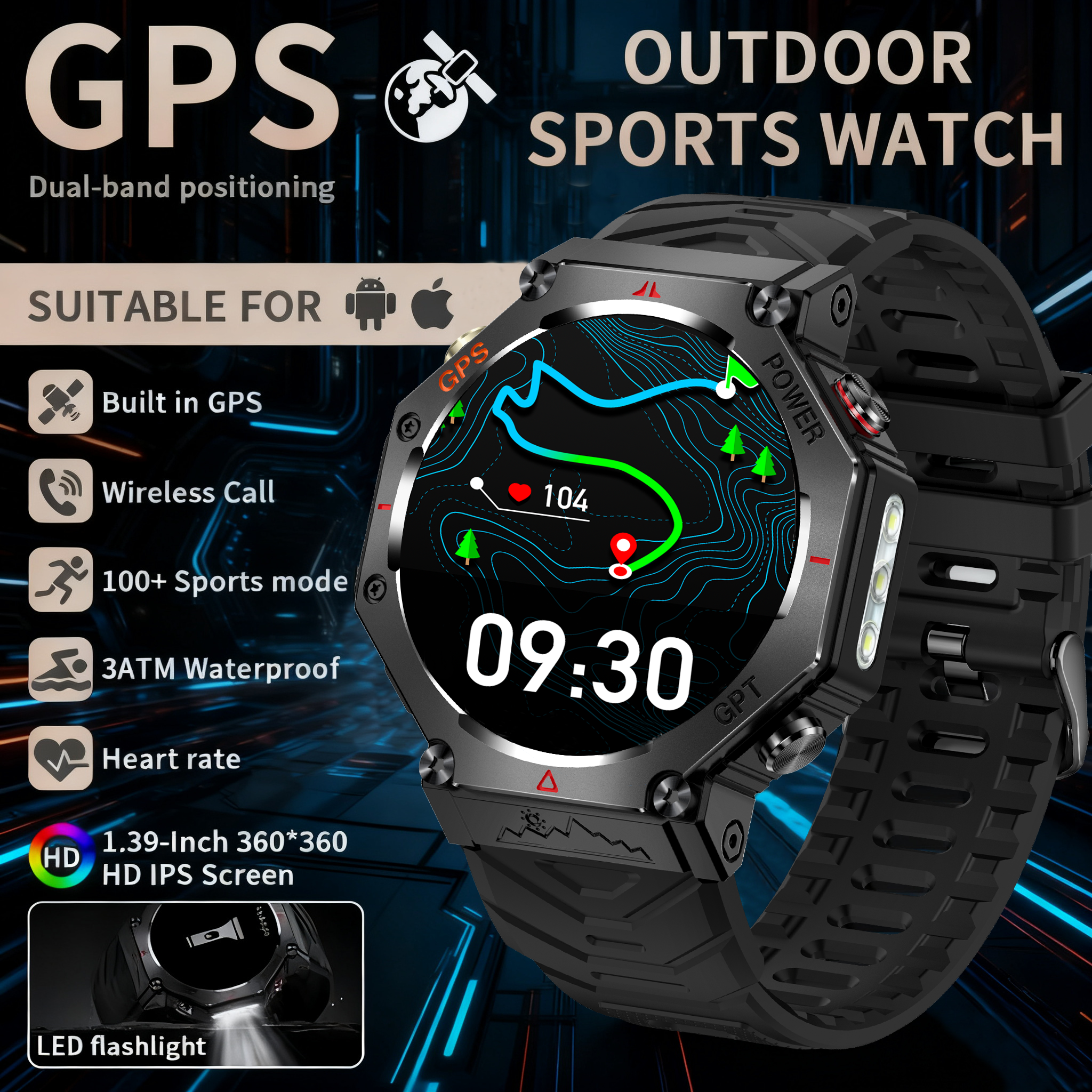 2026 New ChatGPT AI assistant  – обзор и цена Android Smartwatch Accessories