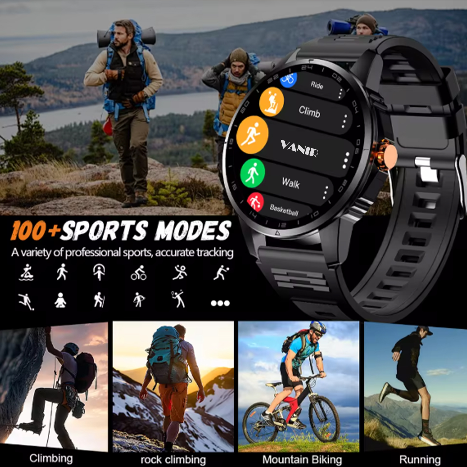VANIR Smartwatch 1.52