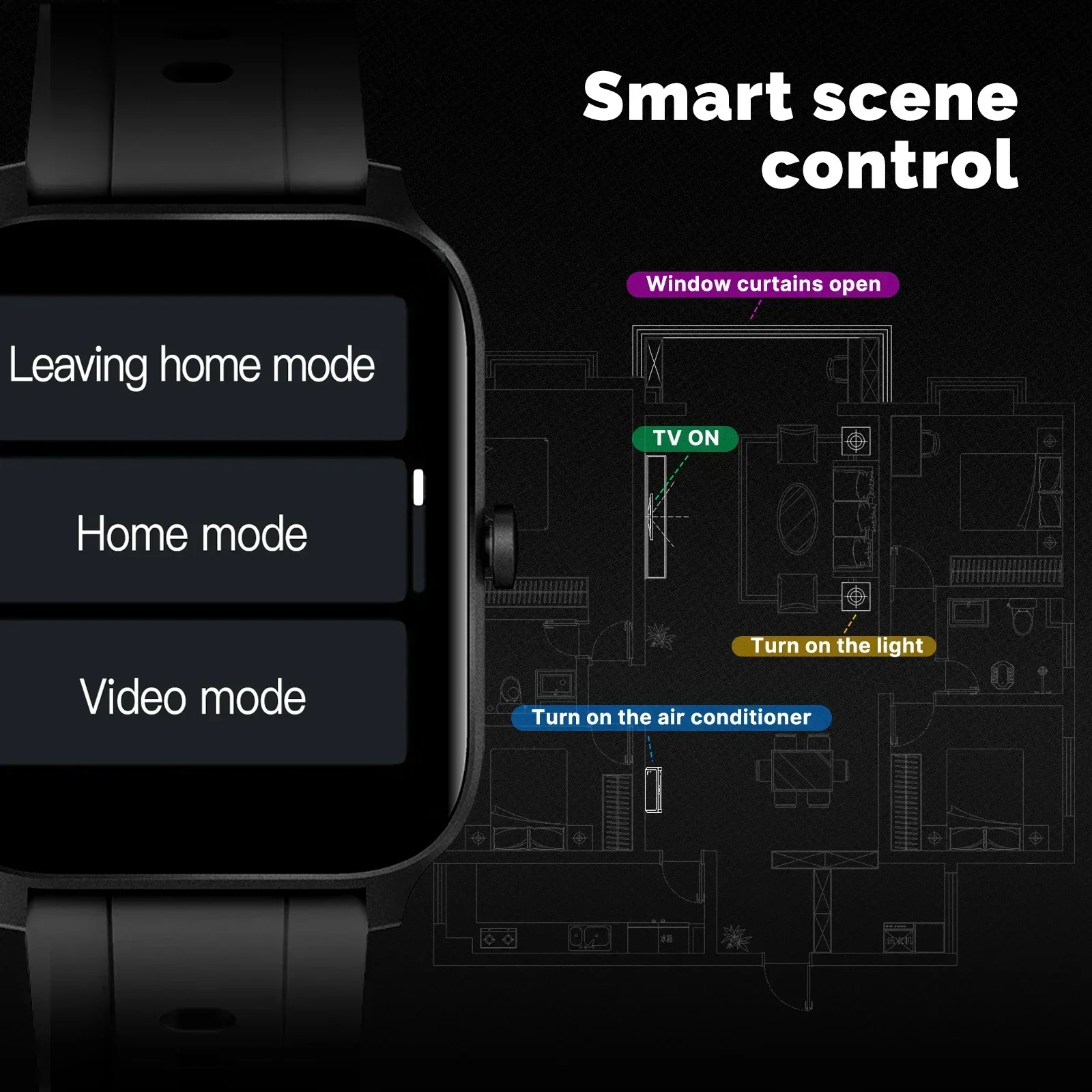 MOES Smart Watch Alexa Built-i – обзор и цена Smartwatch Face
