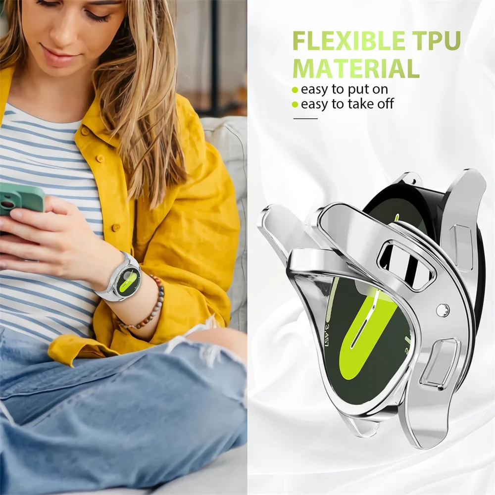 New Plating TPU Case for Samsu – обзор и цена Samsung Smartwatch Accessories