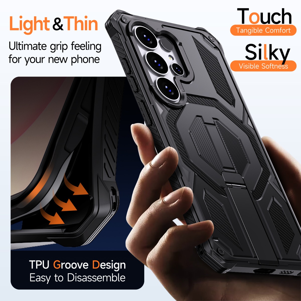 Phone Case for Samsung Galaxy  – обзор и цена Magnetic Charging Stand