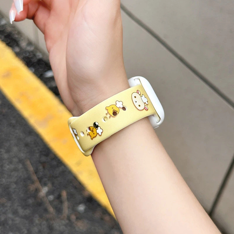 Cute Rilakkuma Print Silicone  – обзор и цена Silicone Band Replacement