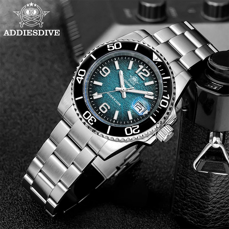 ADDIESDIVE 41mm Men Diving Wat – обзор и цена Accessories With Watch
