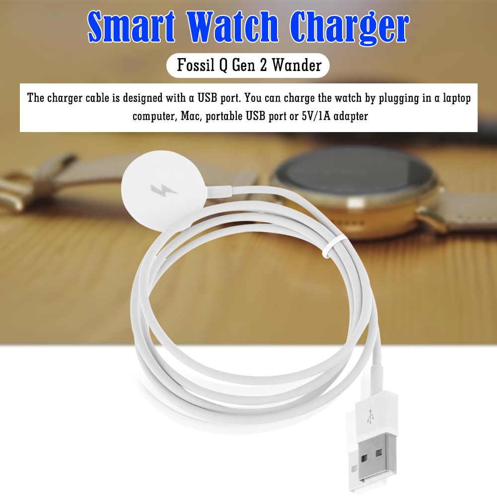 1m Smart Watch Magnetic Charge – обзор и цена Fossil Smartwatch Accessories