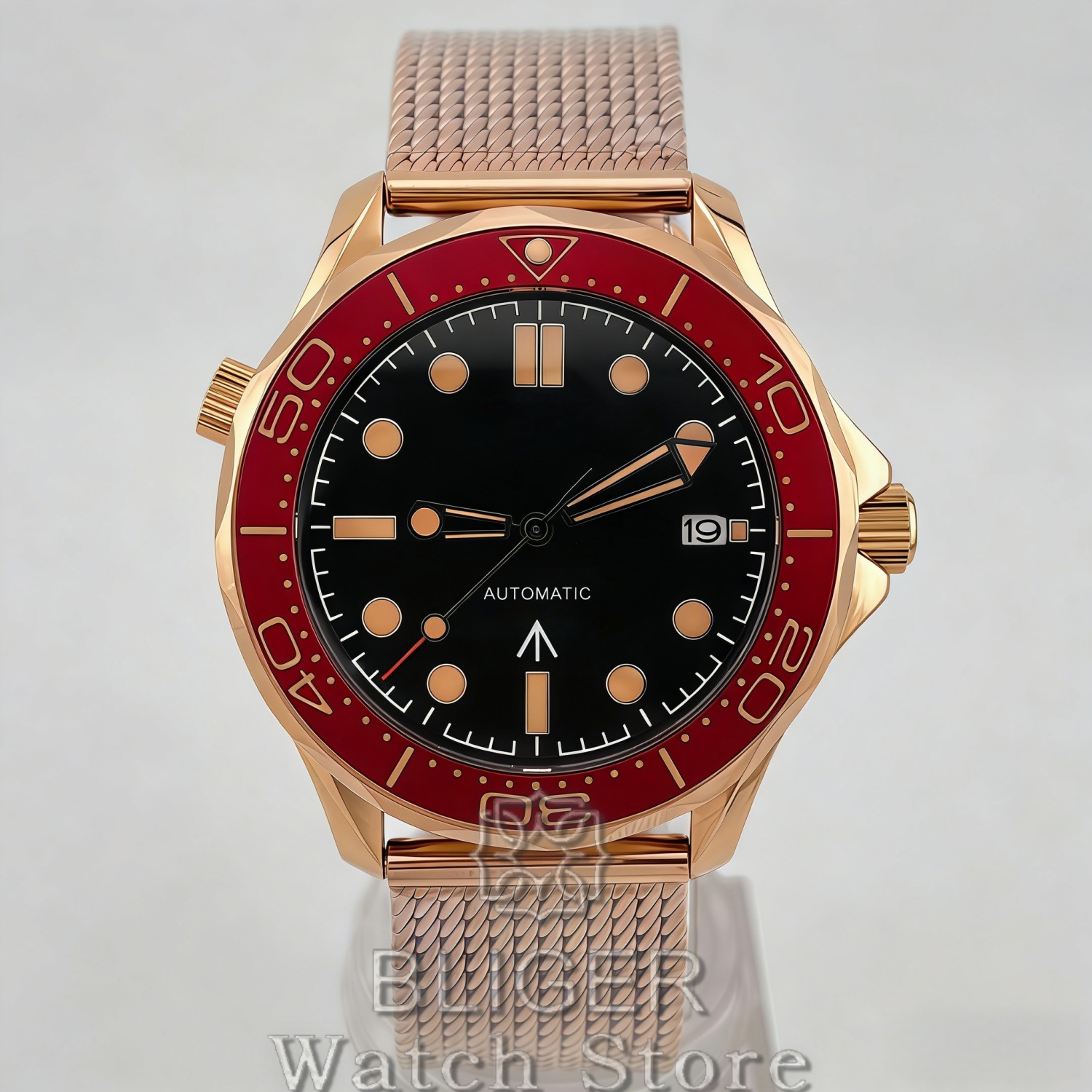 BLIGER Vintage Bronze Rose Gol – обзор и цена Stainless Mesh Band