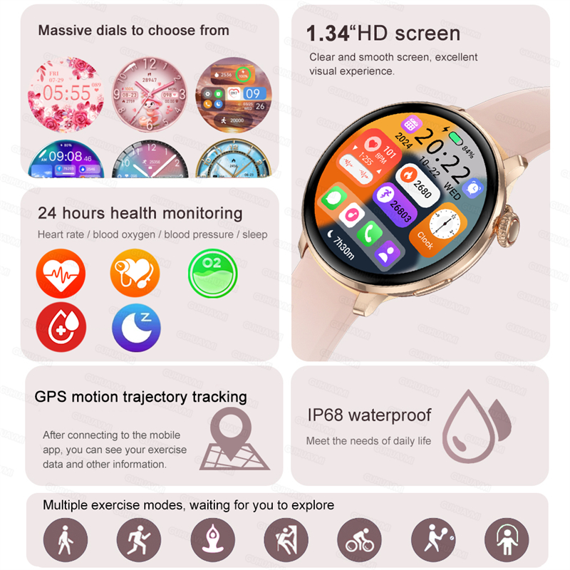 2026 New Lady Fashion Smart Wa – обзор и цена Smartwatch Face