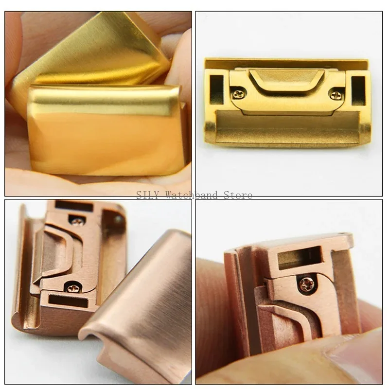 2PCS  Quick-Fit Metal Bands Co – обзор и цена Watch Band Connector