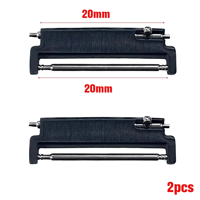2pcs/lot Metal Adapters 20mm t – обзор и цена Watch Band Connector
