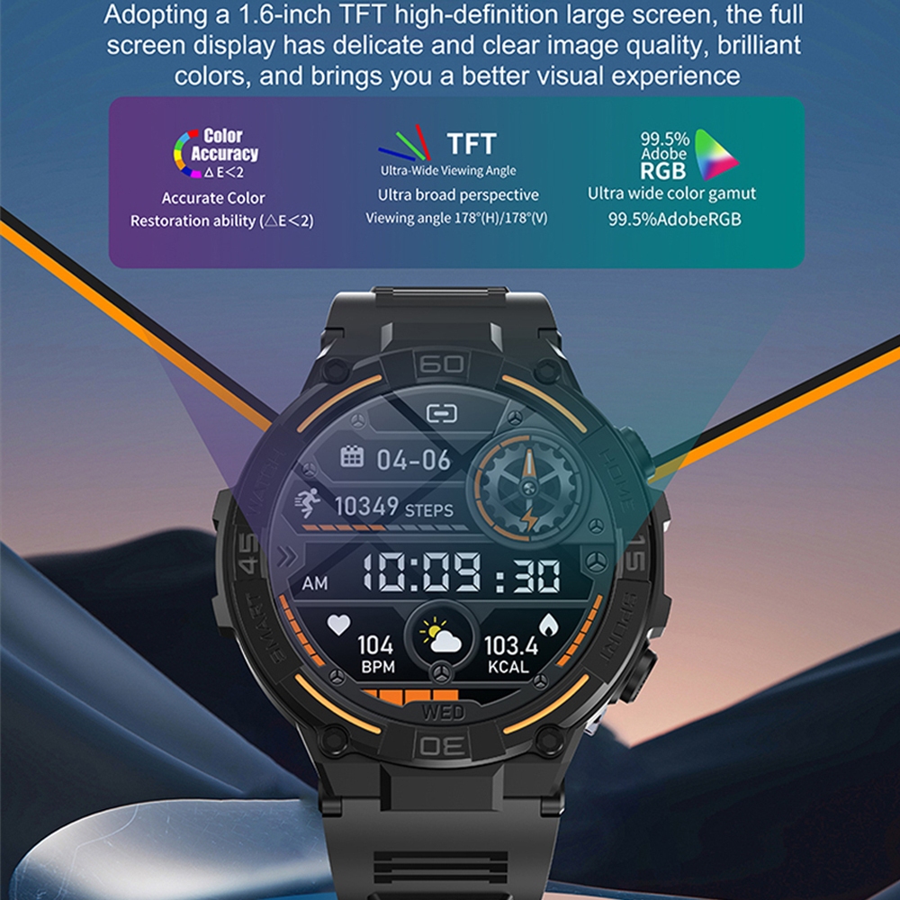 Outdoor Military Rugged Smartw – обзор и цена Smartwatch Face