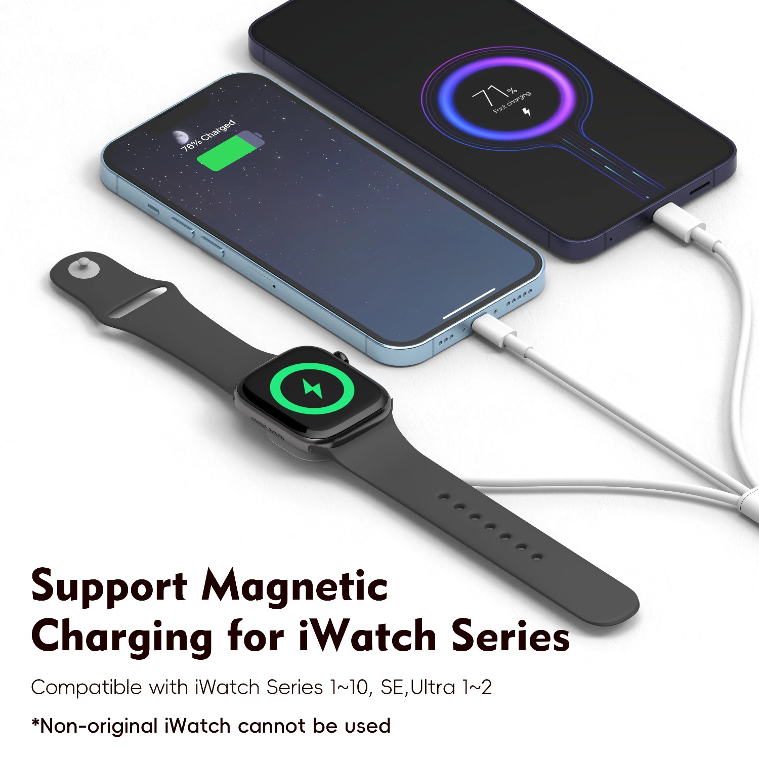 3 in 1  Magnetic Watch Charger – обзор и цена Magnetic Charging Stand