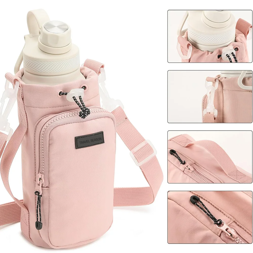 Portable Water Bottle Bag with – обзор и цена Rugged Sport Strap