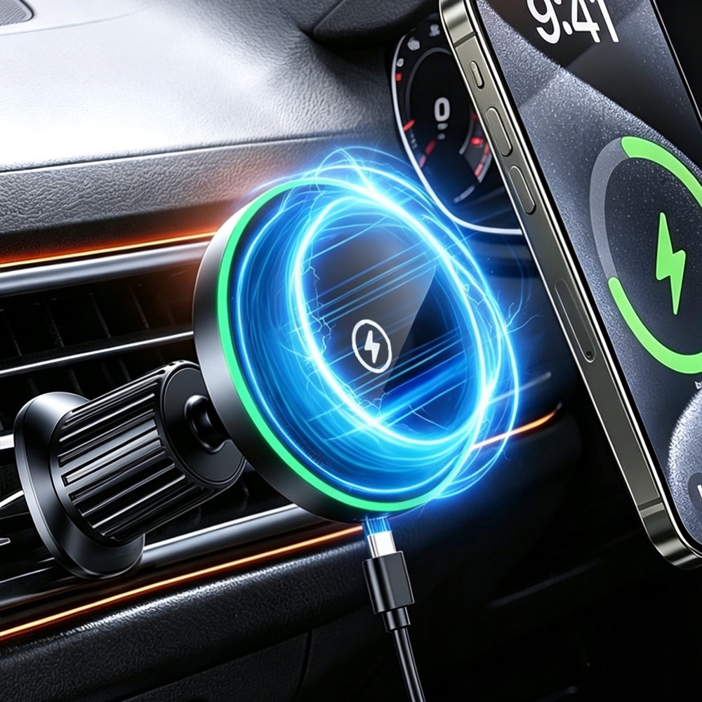 Magnetic Car Wireless Charger  – обзор и цена Magnetic Charging Stand