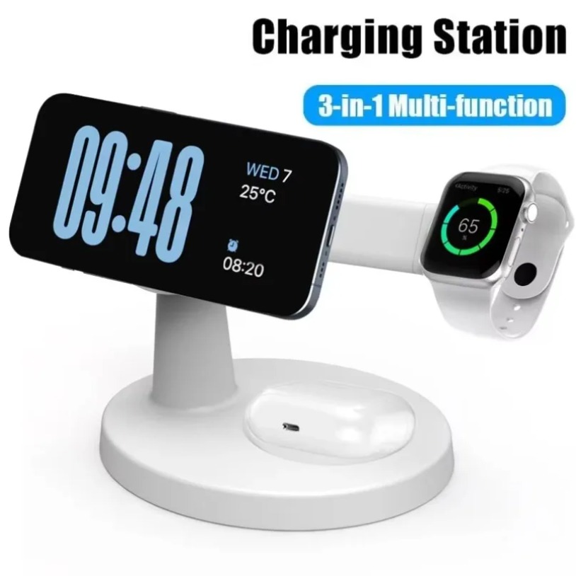 Wireless 3 In 1 Magnetic Charg – обзор и цена Watch Charger Cable
