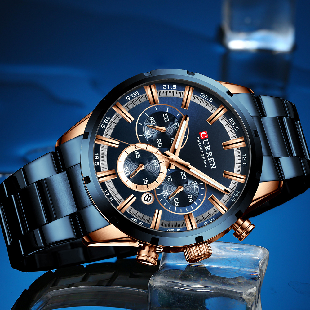 Curren Men's Watch Blue Dial S – обзор и цена Smartwatch Guess