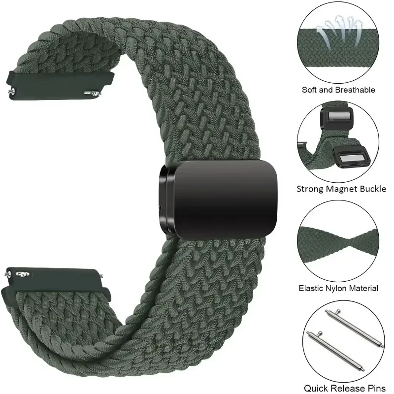 20mm 22mm Nylon Strap for Oppo – обзор и цена Smartwatch X2