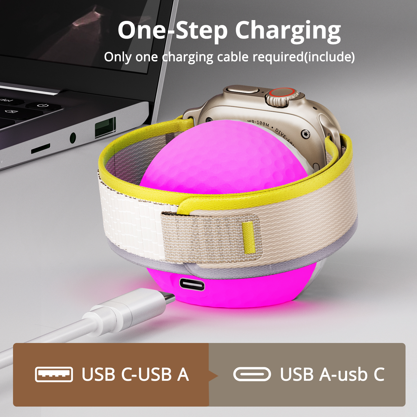 Portable RGB Lighting Wireless – обзор и цена Magnetic Charging Stand