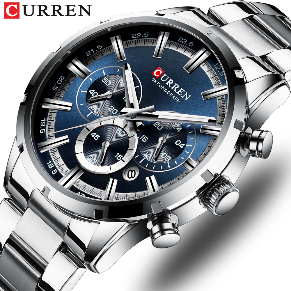 CURREN Top Brand Military Quar – обзор и цена Smartwatch Guess